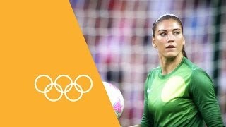 Stars Of Womens Football Ft Marta Hamm amp Prinz  90 Seconds Of The Olympics [upl. by Ayotnahs30]