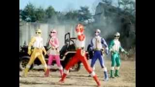 MMPR Season 2 Dairanger OP2 [upl. by Virgil279]