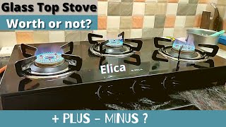 ELICA Vectro Glass Top Stove  GOOD amp BAD [upl. by Vedi]