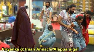 Priyanka Raju Bhai amp Imman Annachi Vera Level Fun Moments 🤣  Bigg Boss 5 tamil [upl. by Dadinirt]