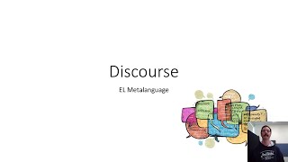 Discourse metalanguage amp acronyms  VCE English Language  Unit 34 [upl. by Geilich]