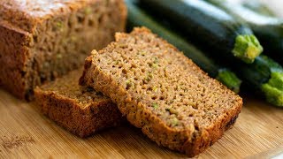 How to Make Healthy Zucchini Bread  The Stay At Home Chef [upl. by Malha]