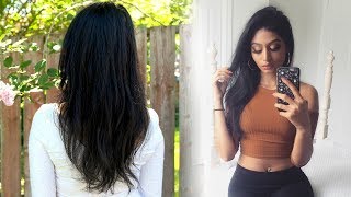 How I Cut and Maintain My Hair at HOME  CreaClip  Split Ends  Lavish Krish [upl. by Torhert]