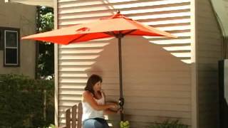 The Better Half Patio Umbrella  Product Review Video [upl. by Aiuoqes437]