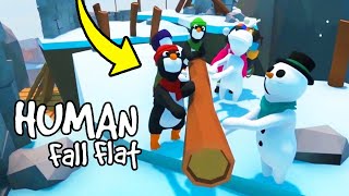 TRAFILIŚMY DO FABRYKI a potem DO LODOWEGO KRÓLESTWA  Human Fall Flat 27  BLADII [upl. by Hyacinthia110]