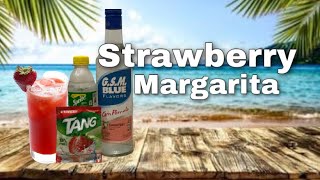 Strawberry Margarita  Pinoy Style GSM Blue Mix ll Budget Friendly [upl. by Arjun]