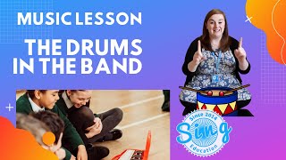 The Drums In The Band  KS1 Homeschool Music Lesson from Sing Education [upl. by Viguerie454]