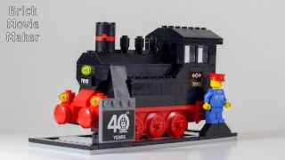 Lego 40370 Steam Engine  40 Jahre Dampflok [upl. by Eustache]