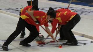 All the Curling action  Innsbruck 2012 Mixed Curling Blue Group Session 6 [upl. by Tessy]