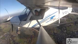 Airways Airsports  Fixed Wing Microlight Experience [upl. by Augustina]