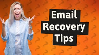 How do I regain my emails [upl. by Kooima433]