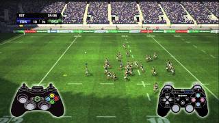 Rugby World Cup Game 2011  Gameplay highlights and features [upl. by Sabina730]