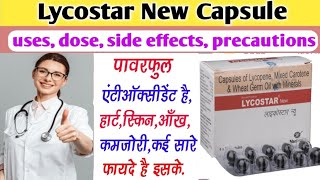 lycostar new capsule  lycopenemixed carotene amp wheat germ oil with minerals [upl. by Kone]