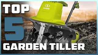 Top 5 Best Garden Tillers in 2024  The Ultimate Countdown Reviews amp Best Picks [upl. by Aleira]