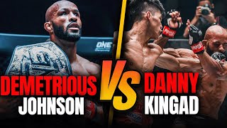 Demetrious Johnson vs Danny Kingad  Full Fight Replay [upl. by Leunammi]