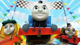 Thomas amp Friends Go Go Thomas  Race With All New Engines  Fun Kids Train Racing Adventures [upl. by Sjoberg931]