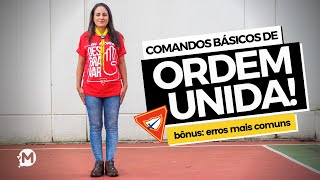 COMANDOS BÁSICOS DE ORDEM UNIDA  DESBRAVADORES [upl. by Dodge]