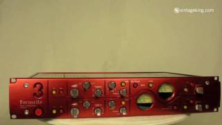 Focusrite Red 3 CompressorLimiter  VintageKingcom [upl. by Pavia]