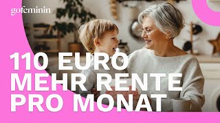 110 Euro mehr Rente So gehts [upl. by Ardnasyl557]