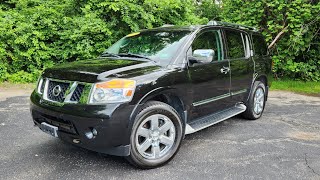 2011 Nissan Armada Platinum POV Test DriveReview [upl. by Dalury]