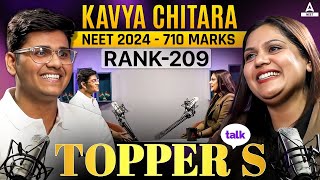 NEET 2024 Topper Interview  Kavya Shares Secrets to Scoring 710 Marks NEET Preparation Tips [upl. by Yard]