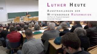 Ringvorlesung Luther heute 2  Prof Dr Friedrich Hermanni [upl. by Pliner]