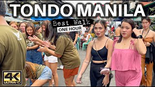 The BEST Walk Hands Down in Tondo Manila Philippines 4K [upl. by Resaec]