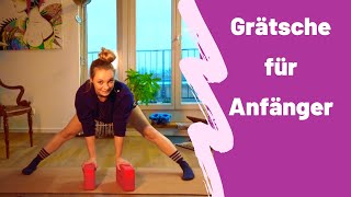 Grätsche für Ungelenkige  Männerspagat lernen  STRETCHCHALLENGE TAG 9 [upl. by Catlaina]