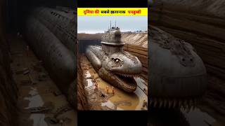 दुनिया की सबसे खतरनाक Submarine video  Ohio and typhoon class Submarine youtubeshorts shorts [upl. by Neile]