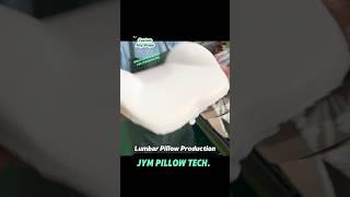 JYM Pillow factory Make Lumbar Support Pillow for Carproductionprocessmemoryfoamfoaming [upl. by Mcgruter]