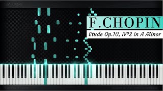 Chopin Etude Op 10 Nº 2 in A Minor Chromatique [upl. by Jacinthe482]