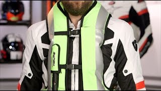 Helite Turtle Airbag Vest Review at RevZillacom [upl. by Akienaj]