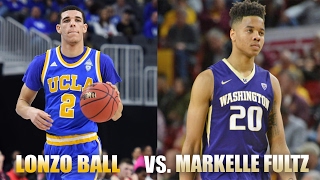 Lonzo Ball vs Markelle Fultz NBA Draft Breakdown [upl. by Namrehs434]