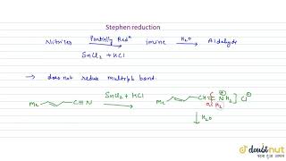 FROM NITRILESSTEPHEN REACTION [upl. by Gunning]