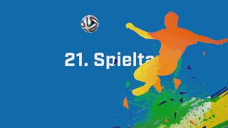 Alle Spiele alle Tore vom 21 Spieltag der Regionalliga Bayern [upl. by Tarra]