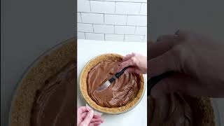 Chocolate Pudding Pie with Graham Cracker Crust [upl. by Xanthe869]