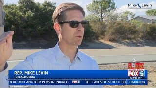 Rep Mike Levin Speaks with Fox 5 About His Visit to the Border [upl. by Negyam905]