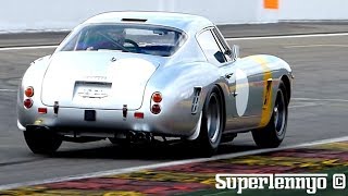 10 Million Ferrari 250 GT SWB Berlinetta Competizione Racing on Track [upl. by Grishilde]