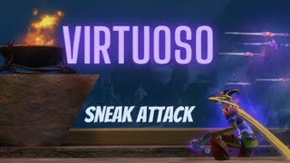 Virtuoso going invisible Chaos in Guild Wars2 PvP [upl. by Colligan626]