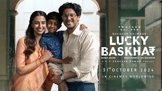 Lucky Baskhar Official Trailer Is Out  Dulquer Salmaan  Meenakshi  Venky Atluri  G V Prakash [upl. by Reginauld883]