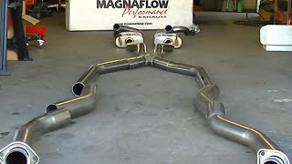 MagnaFlow Performance Exhaust System Overview 1969 Mustang Restoration Part 45 [upl. by Ralip605]