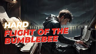 Flight of the Bumblebee  Piano Tutorial  Free Sheet Music in PDF Link in Description [upl. by Malamut324]