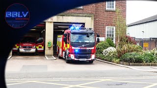 Royal Berkshire Fire and Rescue  Caversham Road  Rescue Pump Turnout [upl. by Best]