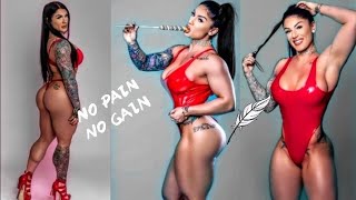 Laura Marie Notarianni 💖 hot model workout motivation 🔥🤩 [upl. by Otrebile]