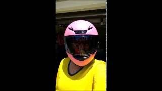 Shoei RF1200 Photochromic Visor Transitions [upl. by Rasla8]