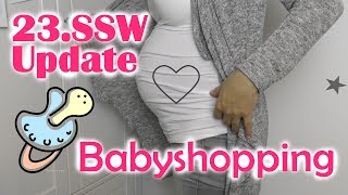 Schwangerschafts Update 23SSW ✲ Frauenarzttermin ✲ Babyshopping ✲ QampA ✲ AnnCooki [upl. by Gregory]