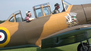 T6 Harvard Flight Shuttleworth Airshow 12th May 2024 [upl. by Abercromby]