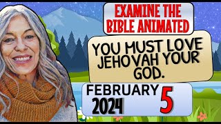 🔵 YOU MUST LOVE JEHOVAH YOUR GOD ✅ EXAMINE THE BIBLE ANIMATED [upl. by Maridel]