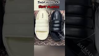 Shop vlog PK soft plastic sleeper shoes fashion youtube omg shortsshort [upl. by Allertse378]