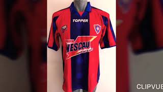 Camisetas de cerro porteño de 1990 hasta 2020 [upl. by Lurlene]